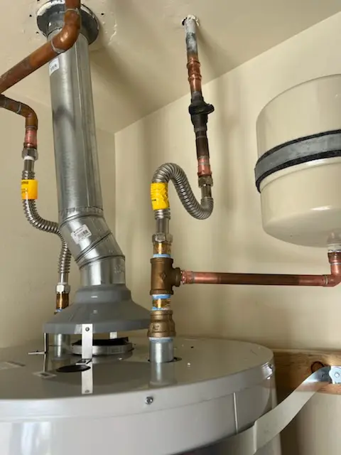 Water heater installation and plumbing repair in Bishop Heights